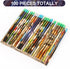 Kolewo4ever 100 Pieces Animal Pencils Galaxy Sky Pencils Alpaca Tiger Flamingo Natural Animal Pencils for Teachers Classrooms Reward Party Supplie School,Learning Activities (100) by Kolewo4ever