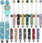 Tondiamo 15 Pcs Glitter Beadable Stylus Pens Full Rhinestone Stylus Pens for Beads