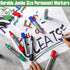 Cholemy 40 Pcs Jumbo Permanent Markers, Bulk Large Chisel Tip Quick Drying Permanent Markers for Office Teacher Supplies