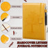Estune 10 Pack Lined Journal Notebook A5 Tree of Life Hardcover Leather Journal with 10 Pen, College Ruled Notebook for