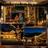 50FT 25+2 G40 Bulbs 2700K Ollny Outdoor String Lights, Waterproof Connectable Shatterproof Patio Lights with Edison