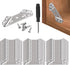 Furniture Corner Connector Triangle Corner Brace, Universal Stainless Steel Corner Connector Bracket