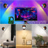 3000mAh Dimmable LED Wall Mounted Light, Battery Operated Wall Sconces with Bluetooth Speaker Rechargeable Wall Lights