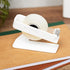 ELYPRO Modern Tape Dispenser for Office Desk, Heavy Metal, Space-Saving, Bonus Tape Roll Included