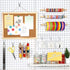 HUHOLE 80 Pack Pegboard Hooks, J-Hook, 1 Inch Silver Hooks, Ideal Display Pegs for Hanging Jewelry, Tools, Retail Items