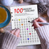 MUQING 100 Envelope Challenge Binder, Money Saving Envelopes for Cash Challenge, $5,050 Budget Planner Book (Blue)