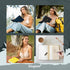 Dingbats* - Wildlife A6 Grid Pocket Notebook - PU Leather Hardcover Small Journal for Work, Travel, Elastic Closure