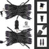 2 Pack 20FT 100 Count TW SHINE Purple Halloween Lights, Incandescent Halloween Mini String Lights, Waterproof Halloween