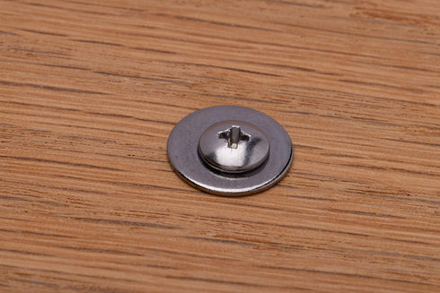 Bolt Dropper 100 Pack Stainless Steel Flat Washers - 3/8" ID x 7/8" OD, Heavy-Duty 304 Stainless