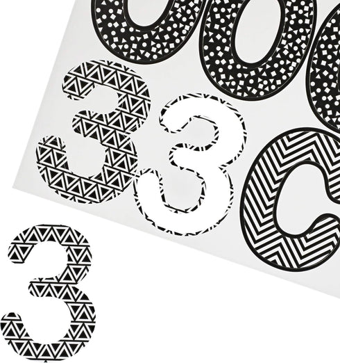 Juvale 144 Count Bulletin Board Alphabet Letters and Numbers