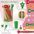 Christmas Ballpoint Pens Bulk, 64 Pcs with Inspirational Quotes, Candycane, Gingerbread, Snowflake for Office Supplies