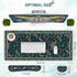 iCasso 3Pcs Large Mouse pad for Desk, Computer Desk Mat, XXL Keyboard and Mouse Pad + Keyboard Wrist Rest, Desk Matt