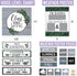 Hadley Designs Farmhouse Classroom Calendar Set - Bulletin Board Calendar for Classroom Decor, Teacher Supplies