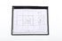 Multi-purpose Water Resistant Clear PVC Organizer Bag Pouch, 6-pack with Zipper Closure