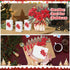 Afniimyapt 10 Sets Poinsettia 3D Poinsettias 3D Poinsettia Christmas Basket Pop Up Cards Paper Basket Popup Greeting