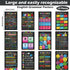 gisgfim 12 Pieces English Grammar Posters, Educational Wall Signs for Middle and High School Classroom Decor