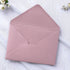 PONATIA 50 PCS/Pack A7 Envelopes - 5.25 x 7.5'' Shiny Dusty Rose for Wedding Invitations, Gift Cards