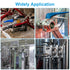 10pcs 91mm 73mm PATIKIL Tri Clamps Gasket, OD ID Sanitary TC Tri Clamps Gasket Tri Pipe Rubber Ferrule Washers Tube