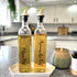 Set Modern Oil & Vinegar Bottle Labels, Minimalist Waterproof Kitchen Container Label