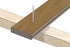 Composite Decking Wood Screw, 10x2-1/2", Star Drive Torx 20, Type 17 Slot Point, 1 Free Bit Included