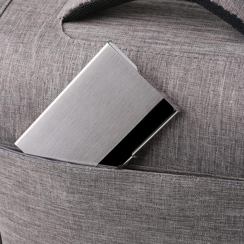 Business Card Holder, Slim Metal Case for Men & Women, Professional Stainless Steel Business Card Holders