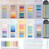 WSCHU Book Tabs for Annotating Books - 2320Pcs, 104 Colors Morandi Sticky Tabs, Writable & Repositionable
