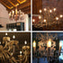 B10-C32 E12 Bulb 4W 2700K 12pcs Non-Dimmable LED Candelabra Warm White, Flicker-Free Long Last Energy for Wax Warmer