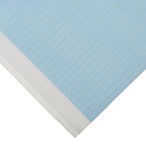 29" 42" (Pack 50) (917493) TIDI Everyday Specialty Bibs, Blue, x of - Waffle Embossed - Tissue/Poly/Tissue Oral Surgery