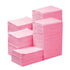 JMU Pink Dental Bibs 500, Dental Bibs Disposable Bulk, 2-Ply Paper 1-Ply