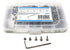 iexcell 250 Pcs M3 x 4/6/8/10/12 Stainless Steel 304 Hex Socket Button Head Cap Screws Assortment Kit