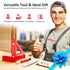 3.8" Mini 3D Multi-Angle Measuring Square Ruler, WT102A High Precision Woodworking Tool, Aluminum Alloy Carpenter Square