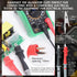 Electrical Multimeter Test Leads Set with Alligator Clips, Test Hook, Probes, Professional Kit 1000V 10A