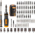 Set 77-Pieces Set 77 1 MULWARK Screwdriver Bit & Socket Kit, Ratcheting Screwdriver with Case, in Multi Bit Screw