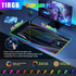 Miroddi Mouse Pad with Phone Holder, Wireless Charging Desk Mat, RGB Gaming Mousepad Home Office Large Desk Pad