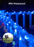 39FT 100 8 Brightown Solar String Lights Outdoor, LED Rope Lights Solar Powered with Lighting Modes, Waterproof Solar