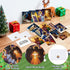 50 Set TICIAGA African American Religious Christmas Greeting Card - Black Nativity Christmas Greeting Card