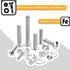 Mr. Pen - Bolts, Nuts, and Washer Assortment Kit, 113 Pcs - Assorted Nuts and Bolts, Nut Bolt and Washer Assortment