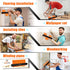Gadgets(10Inch) TOOLIFE Contour Gauge,Christmas Gifts for Men Dad Husband,Woodworking Tools for Flooring Carpentry