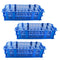 3 Packs Plastic Test Tube Rack, 60 Holes Holder for 16mm Tubes, Blue, Detachable