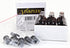 Vivaplex 6 Amber 2 oz Glass Bottles with Black Fine Mist Sprayers