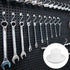 60pcs Pegboard Hook Locks, Fit for 1/4in Pegboard Hook Accessories, Tool Organizer Security Locks (White)