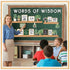 Set, 45 Bookshelf Bulletin Board Pcs Classroom Bulletin Board Decorations Inspirational Cutouts Reading Library Back