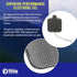 Discount 8 2 2 Inch TENS EMPI Compatible TENS Electrodes, Premium x Self-Adhesive Replacement Pads for EMPI Units