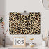 Clipboard Landscape Wooden with Designs A4 Letter Standard Size 9" x 12.5" Cute Horizontal Clipboards with Low Profile Clip for Drawing Office Supplies(Cheetah Spots) by TELOENCE