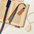 NYTGAH 2PCS 5Colors,Bible Bible Ribbons Bookmarks,Artificial Leather Bookmark with Ribbons in Page Markers for Reading