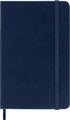 Moleskine Classic Notebook, Hard Cover, Pocket (3.5" x 5.5") Plain/Blank, Sapphire Blue, 192 Pages by Moleskine