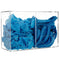 SEANADO Clear Acrylic Glove Holder Dispenser with Lid, 2 Compartments Hygiene Station