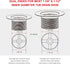HAUTMEC Tub Drain Remover Wrench, Model PL0030