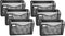 samstar 6 Pack Mesh Wall Mounted File Holder, Metal Wall File Pocket Mail Organizer for Office/Home