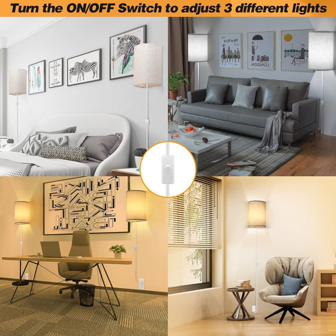 3 Set Plug in Wall Sconce, Color Wall Sconces of Two, Industrial Lamp with Plug in Cord, Rustic Wall Sconce Fixture